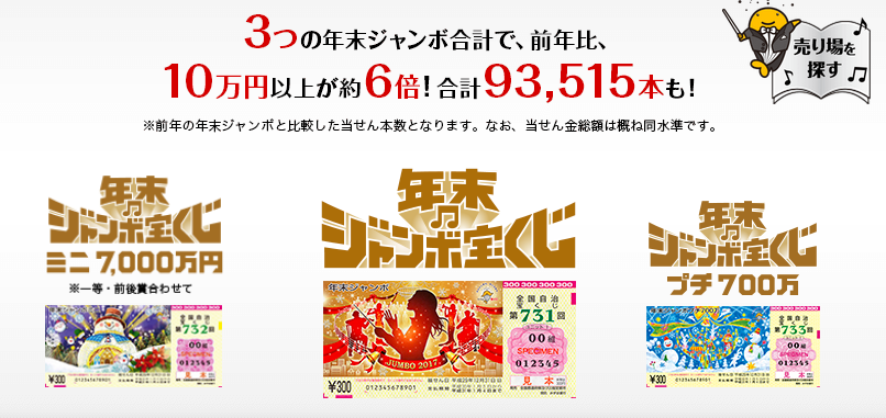 年末ジャンボ宝くじ発売 一等が出やすいと言われる売場まとめ まとめダネ