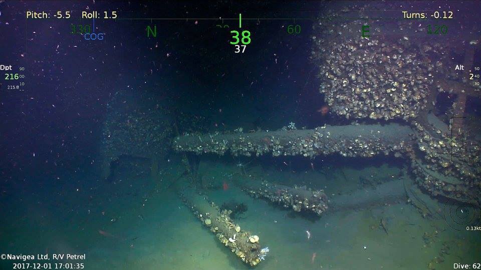 駆逐艦 島風 発見か ポール アレン氏率いる調査チームが画像公開 まとめダネ