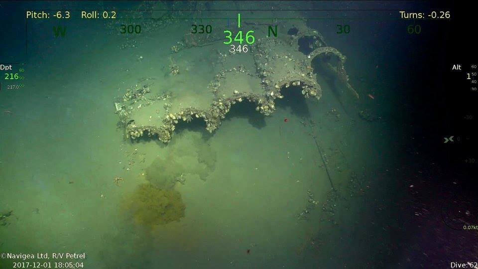 駆逐艦 島風 発見か ポール アレン氏率いる調査チームが画像公開 まとめダネ